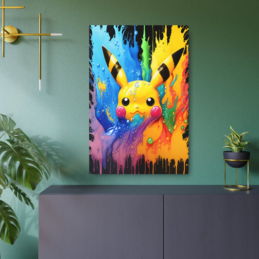 Drizzling Dreamscapes Metal Art Sign - Pokestalgia LLC