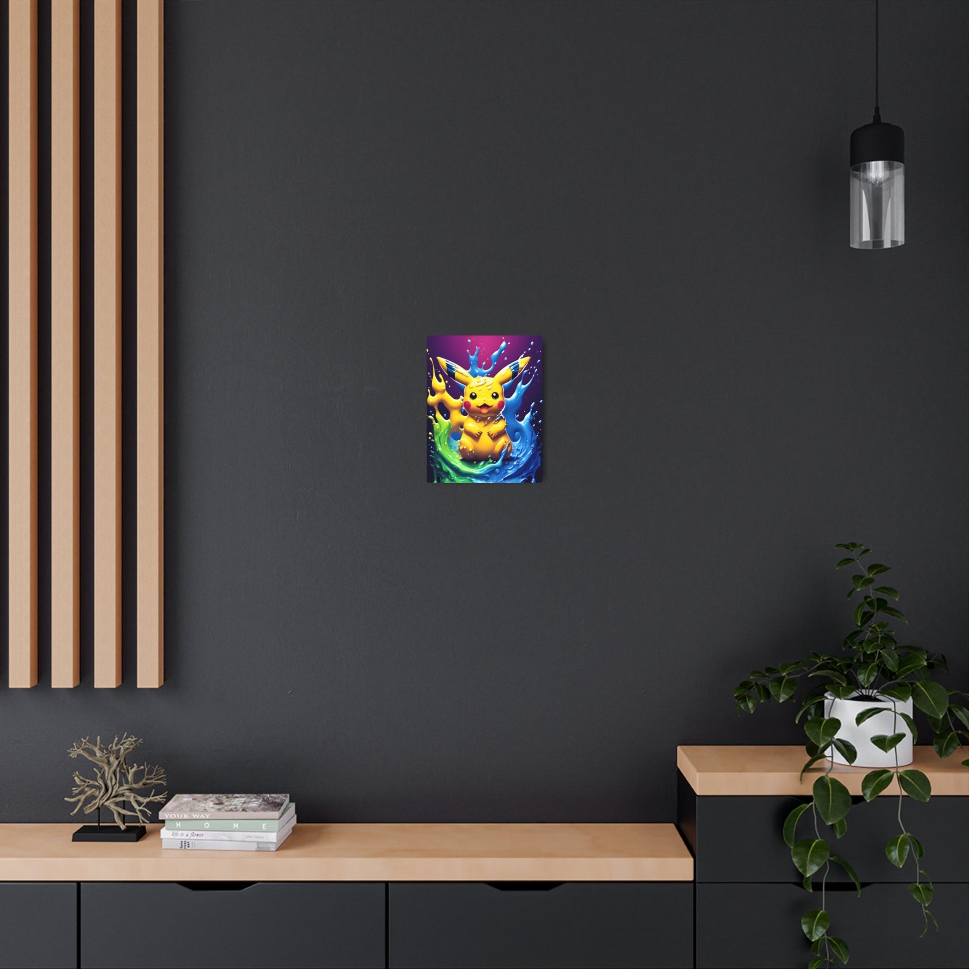 Effervescent Eddies Metal Art Sign - Pokestalgia LLC