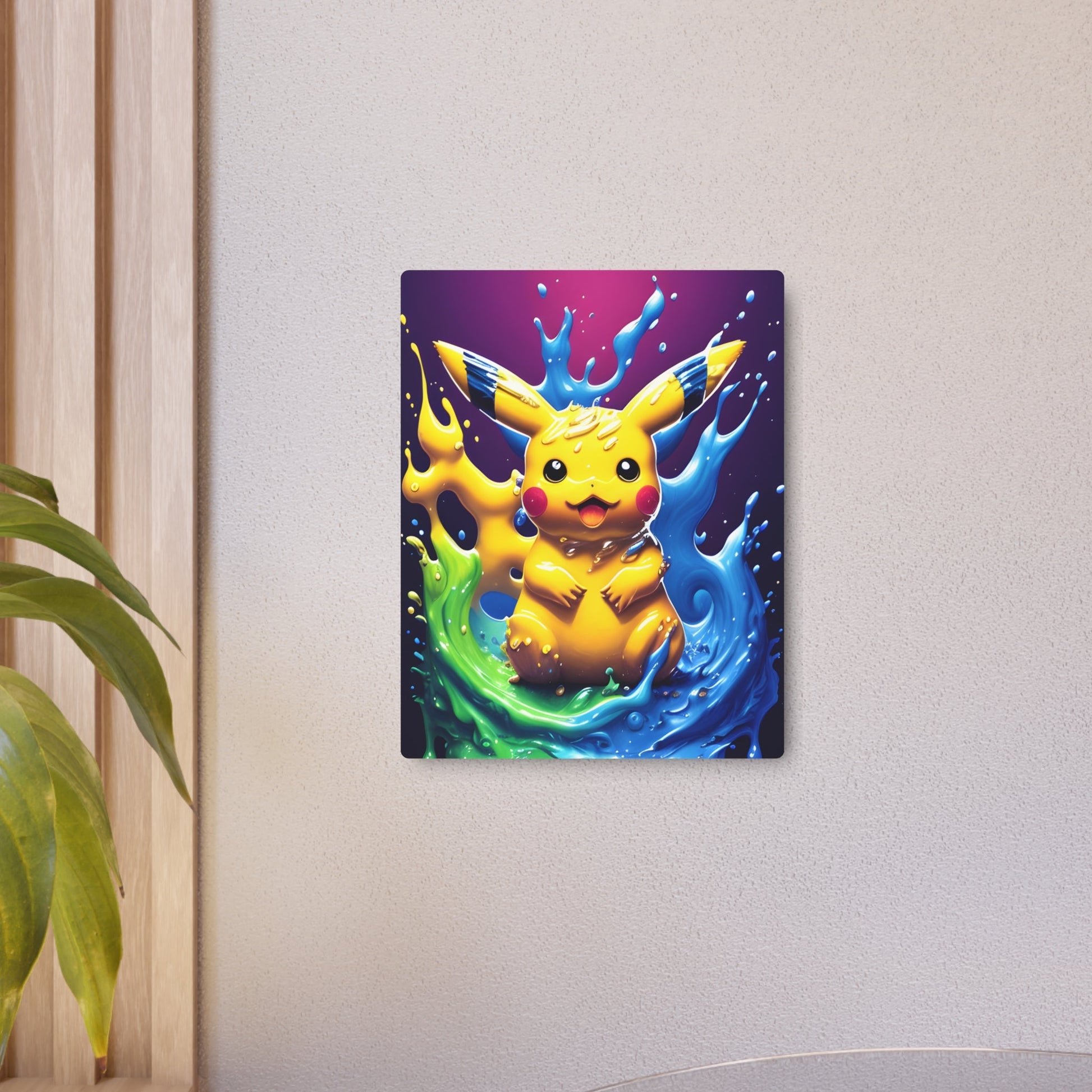 Effervescent Eddies Metal Art Sign - Pokestalgia LLC