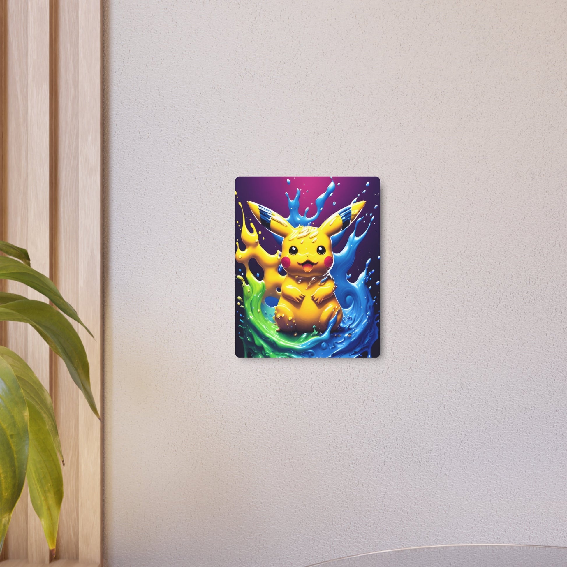 Effervescent Eddies Metal Art Sign - Pokestalgia LLC