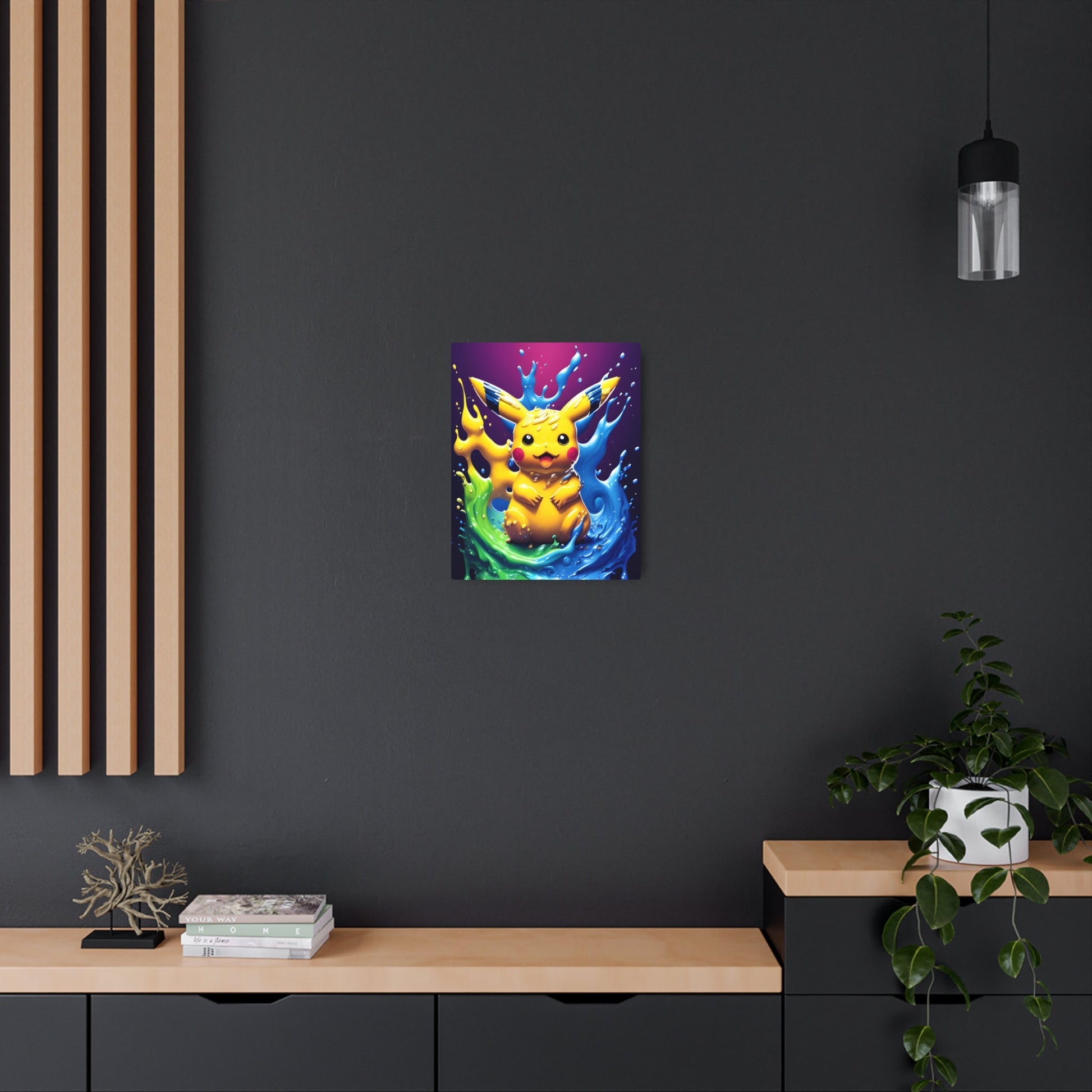 Effervescent Eddies Metal Art Sign - Pokestalgia LLC