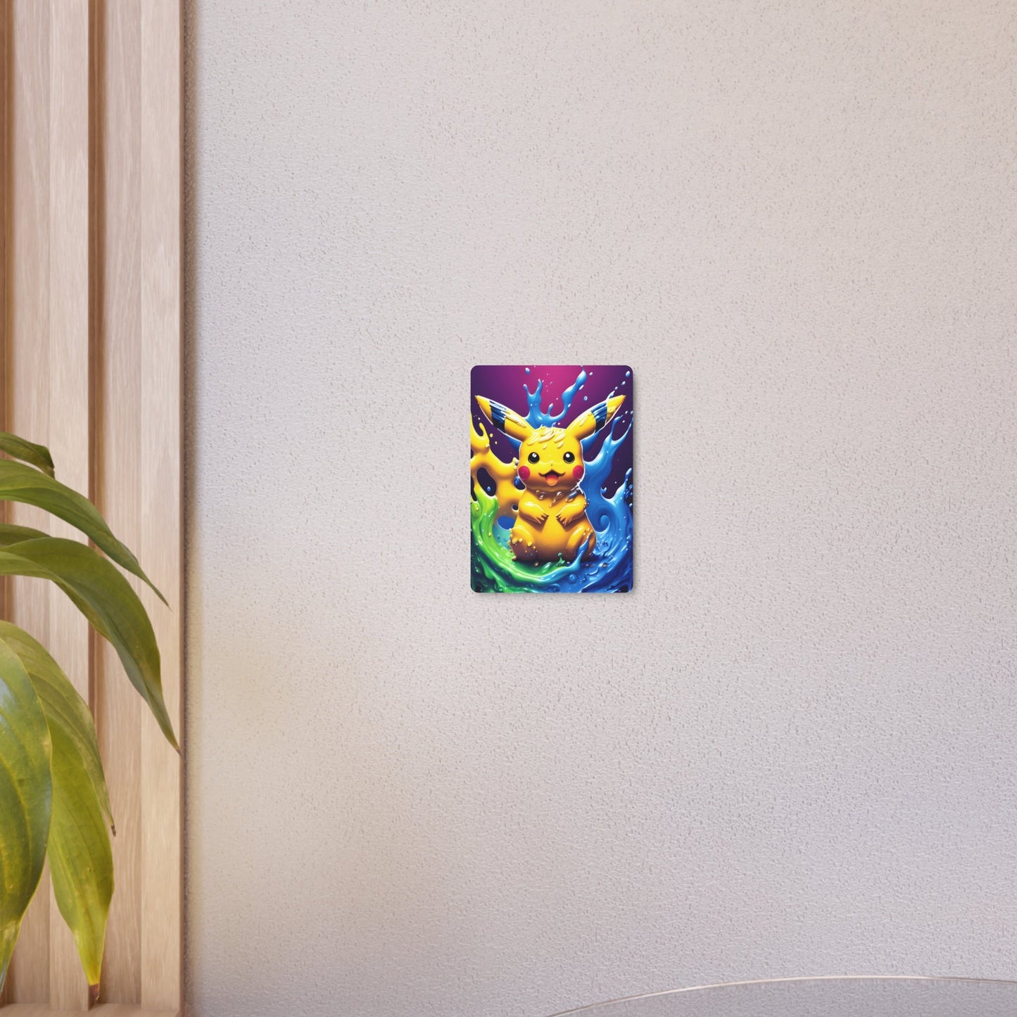 Effervescent Eddies Metal Art Sign - Pokestalgia LLC