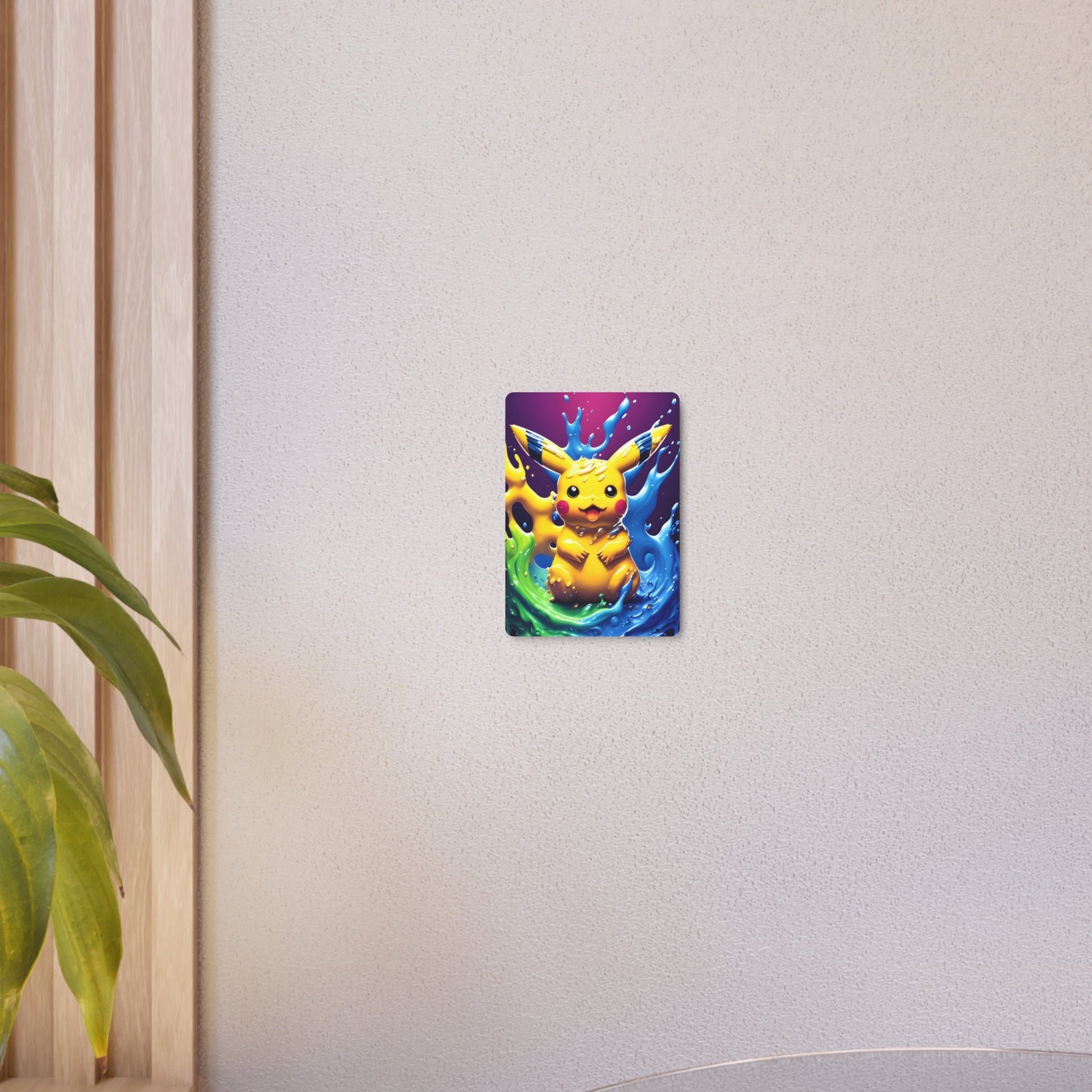 Effervescent Eddies Metal Art Sign - Pokestalgia LLC