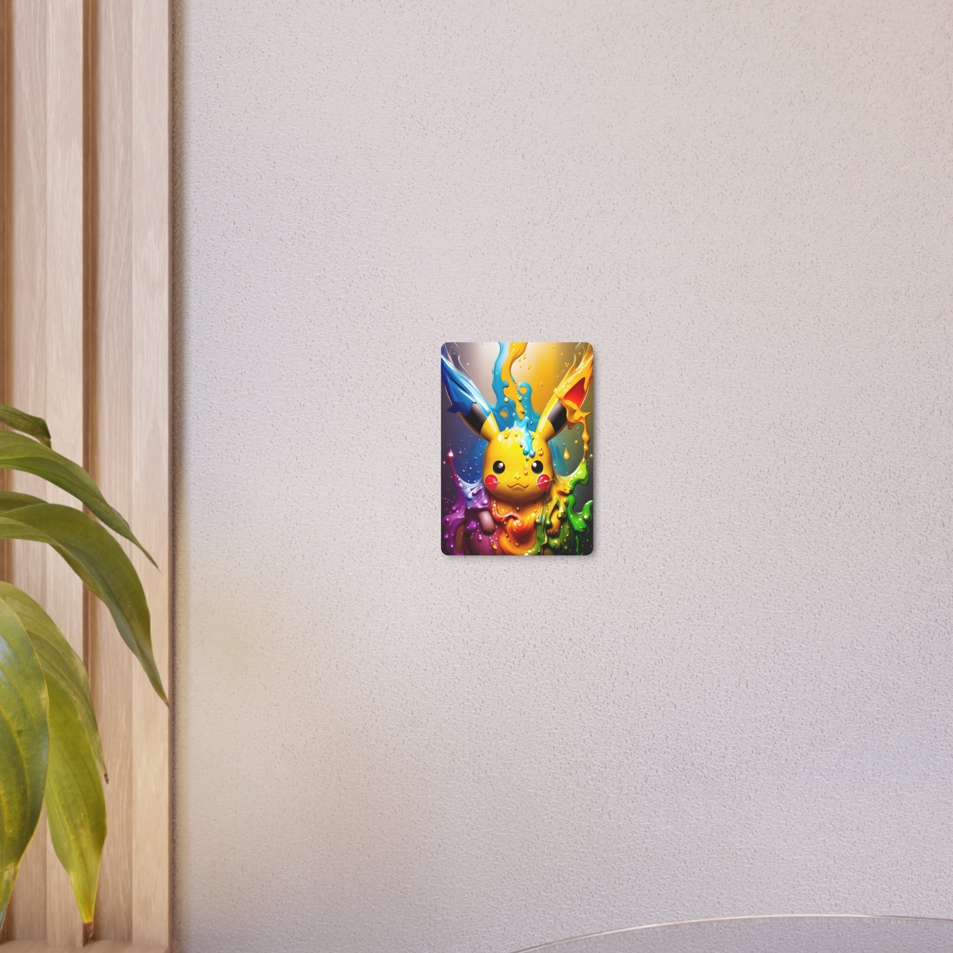 Enchanted Fluidity Metal Art Sign - Pokestalgia LLC