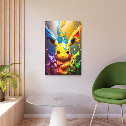 Enchanted Fluidity Metal Art Sign - Pokestalgia LLC