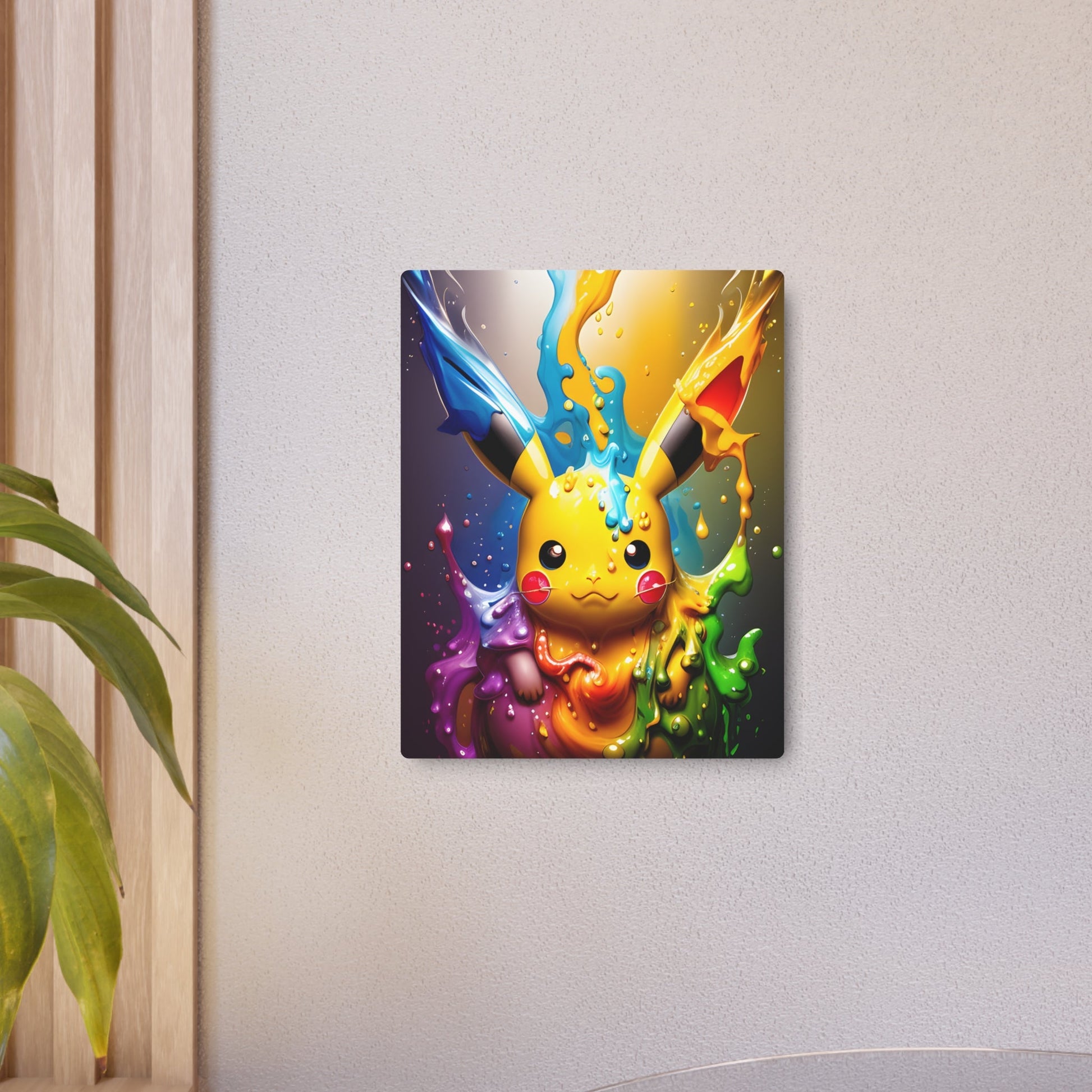 Enchanted Fluidity Metal Art Sign - Pokestalgia LLC