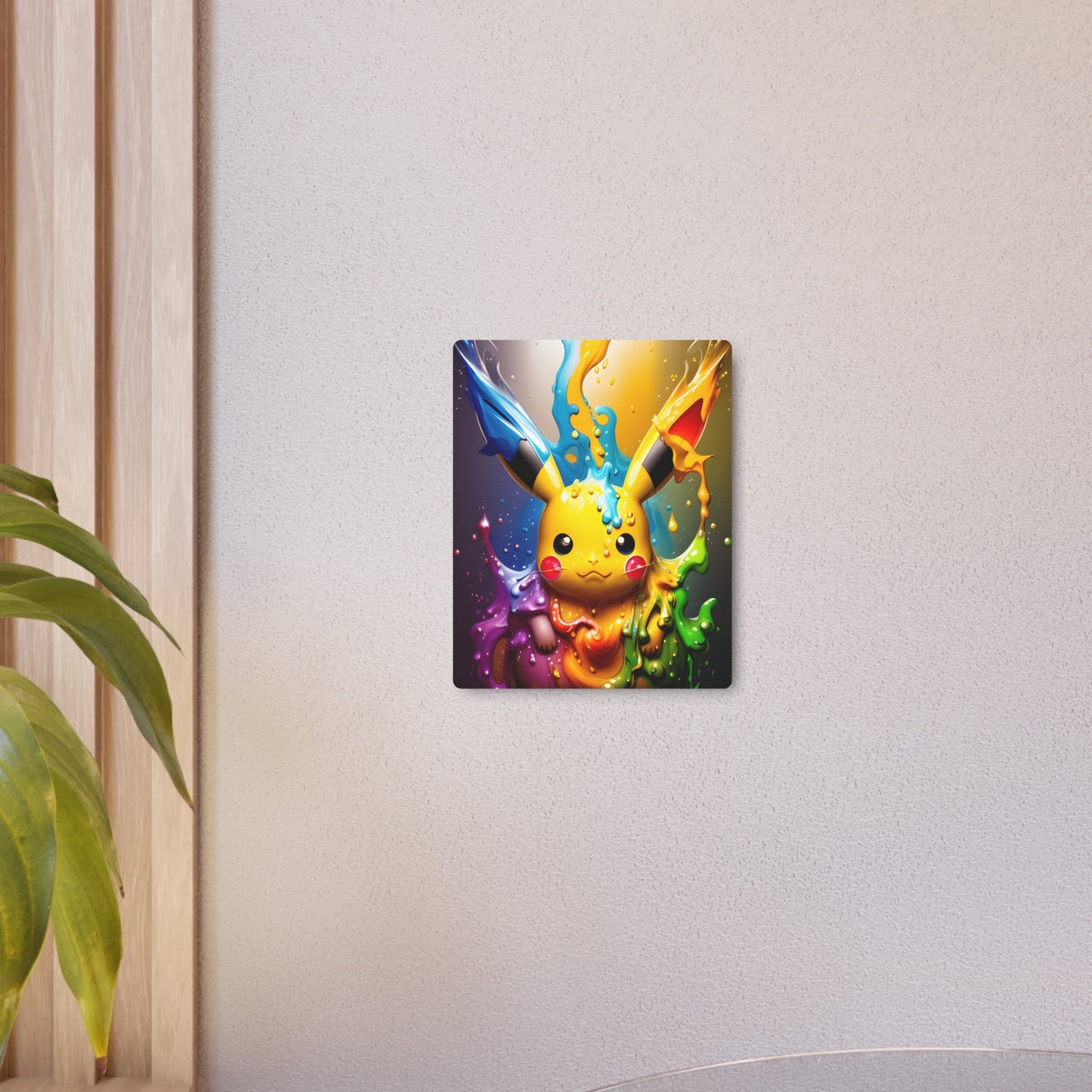 Enchanted Fluidity Metal Art Sign - Pokestalgia LLC