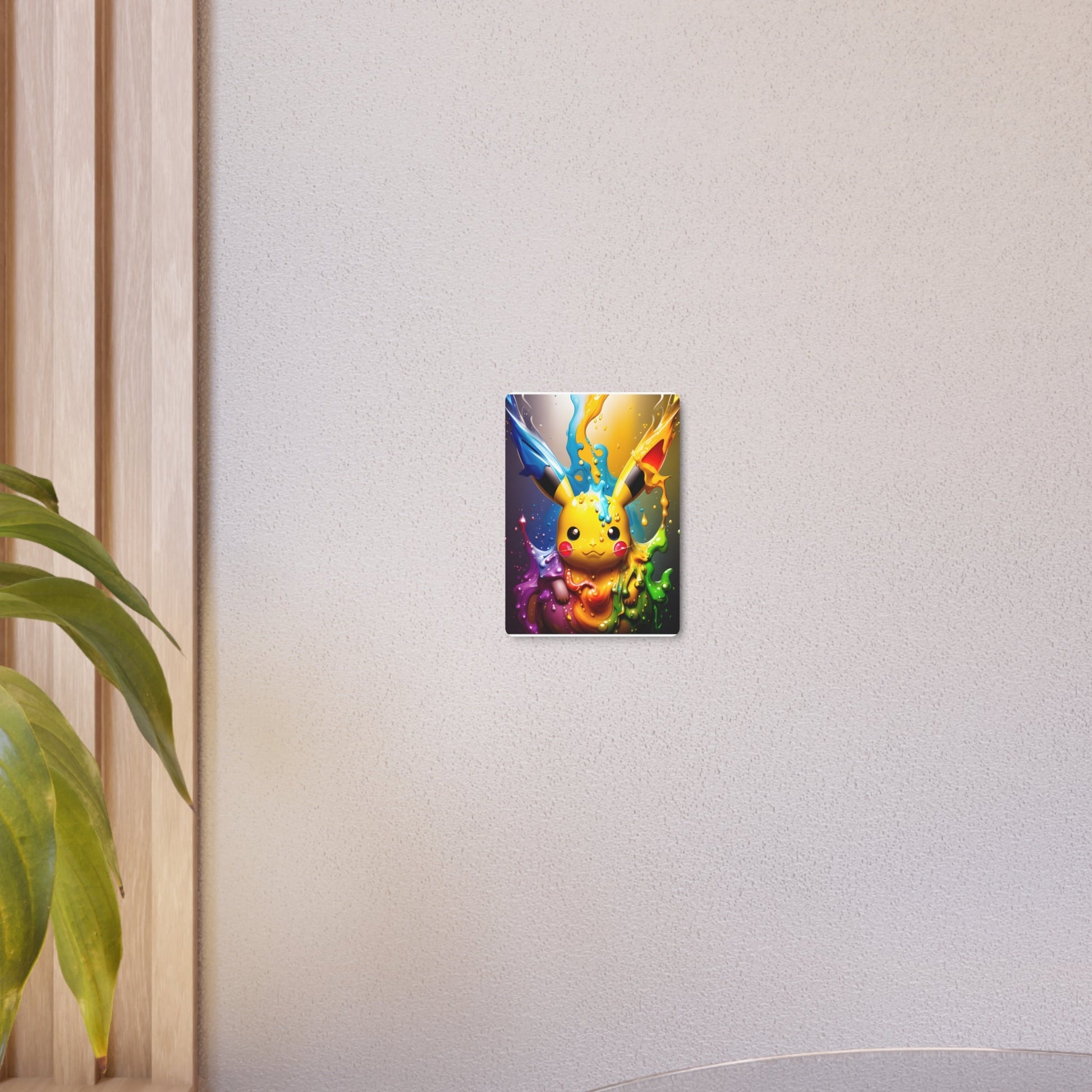 Enchanted Fluidity Metal Art Sign - Pokestalgia LLC