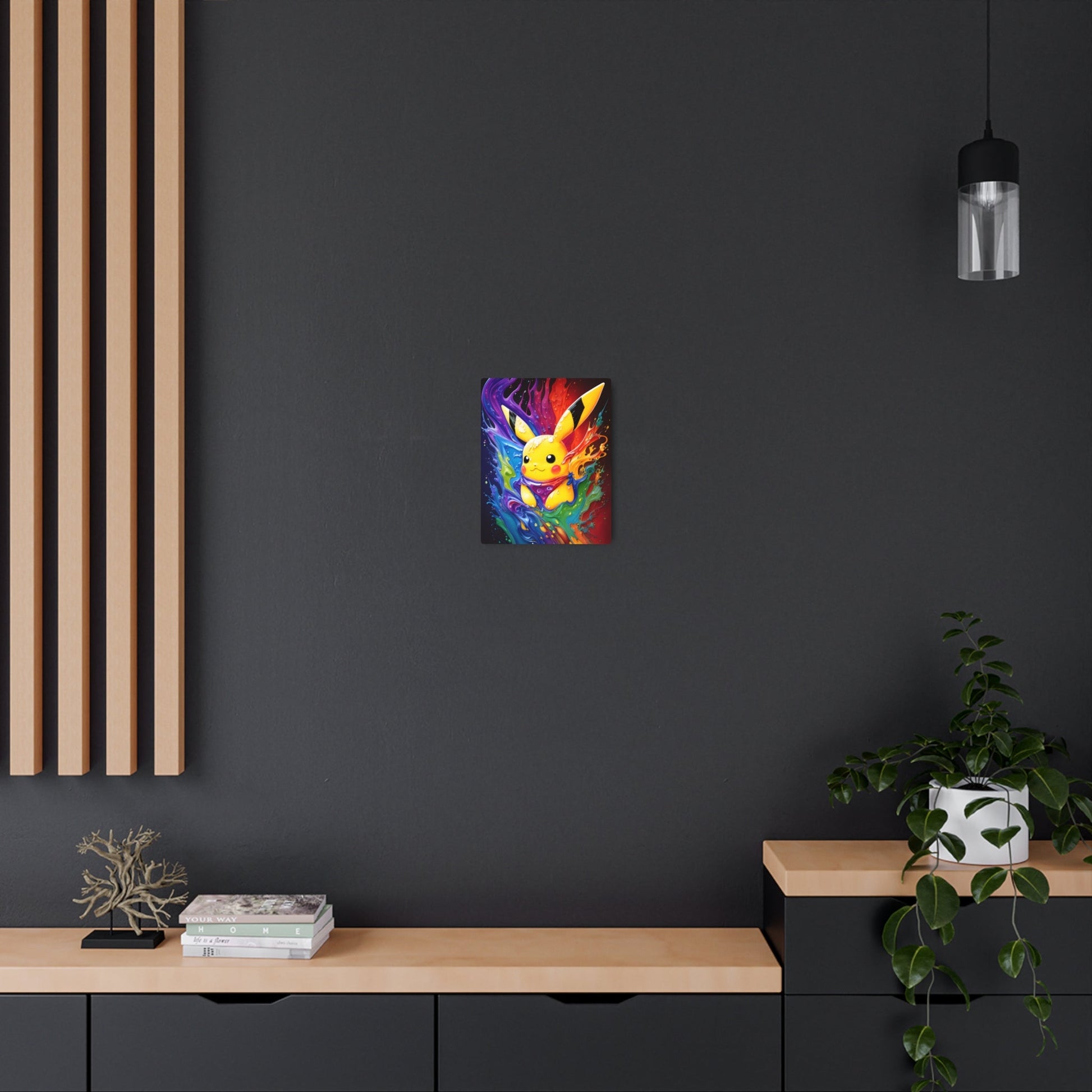 Flowing Fantasia Metal Art Sign - Pokestalgia LLC