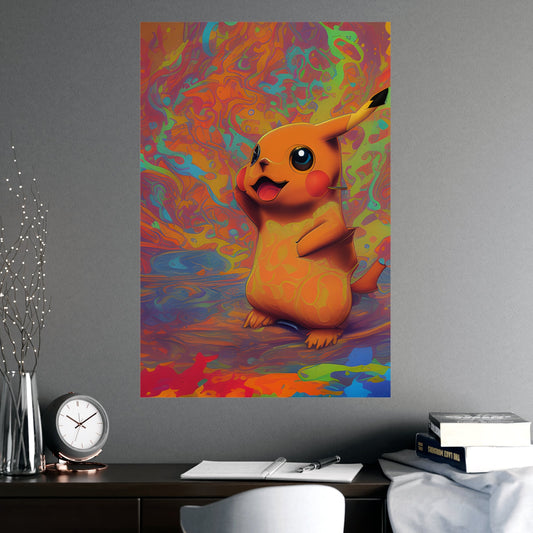 Glistening Gradients Matte Poster - Pokestalgia LLC