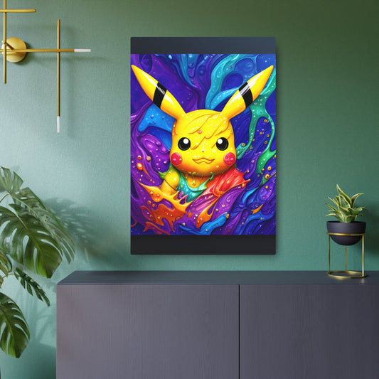 Harmonizing High-Tide Metal Art Sign - Pokestalgia LLC