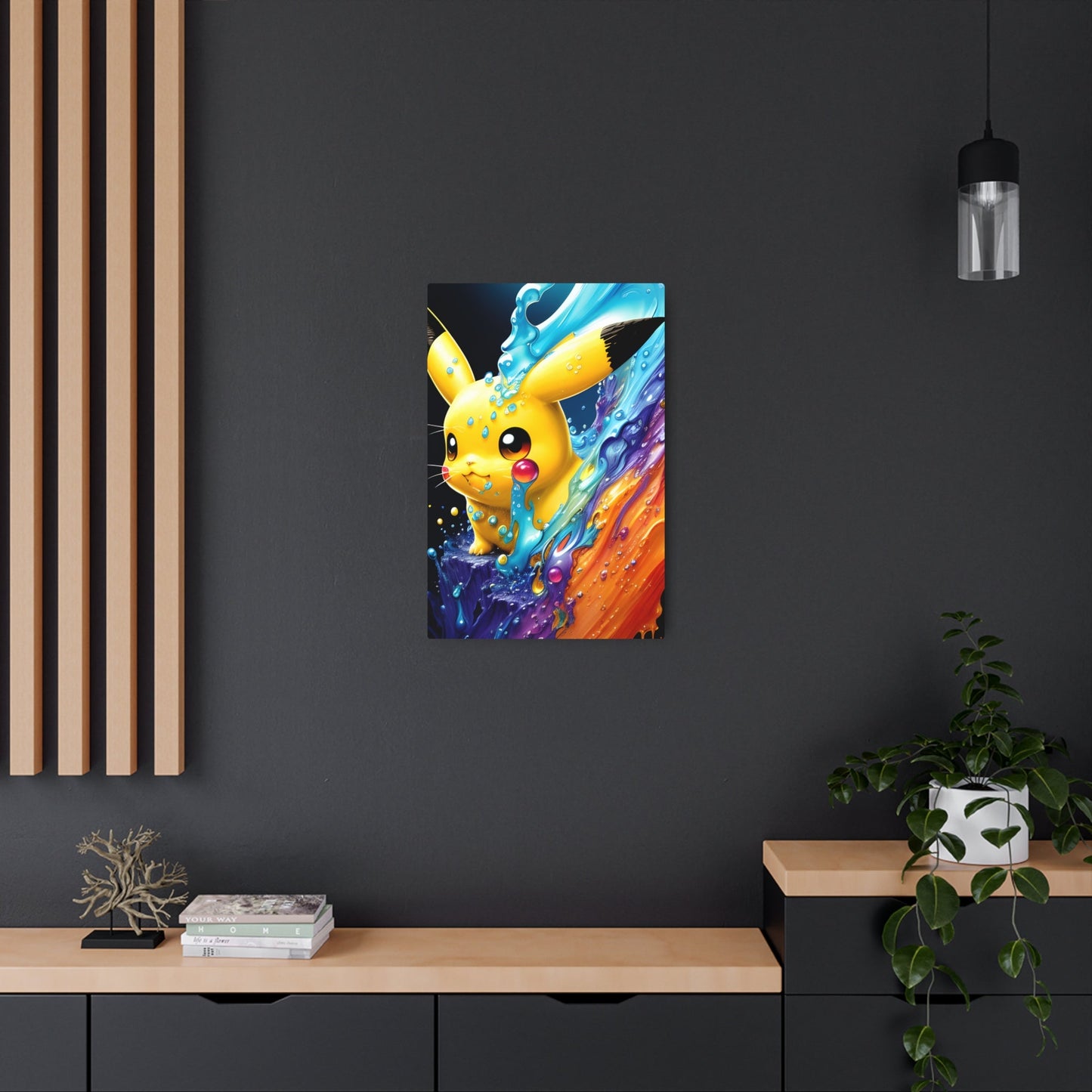 Inksplosion Metal Art Sign - Pokestalgia LLC