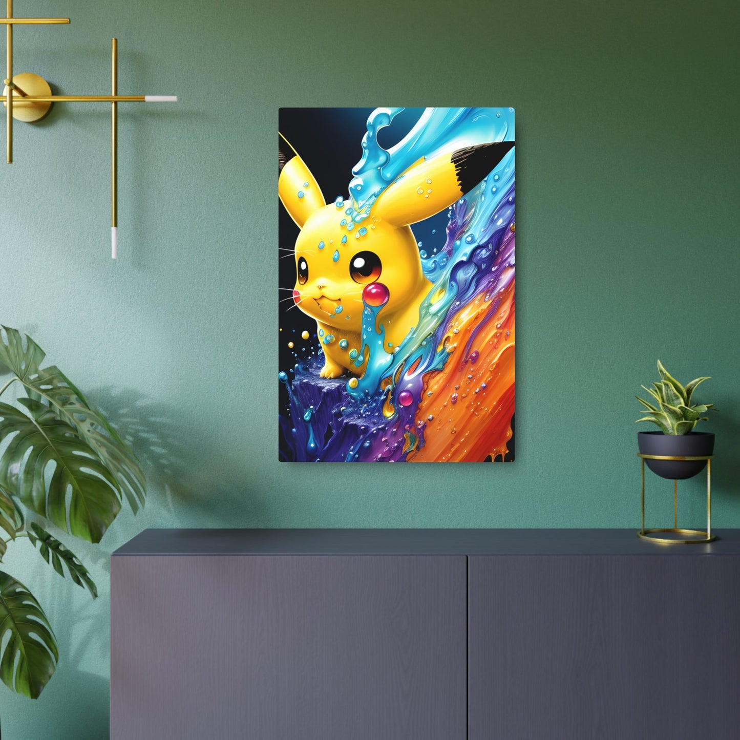 Inksplosion Metal Art Sign - Pokestalgia LLC