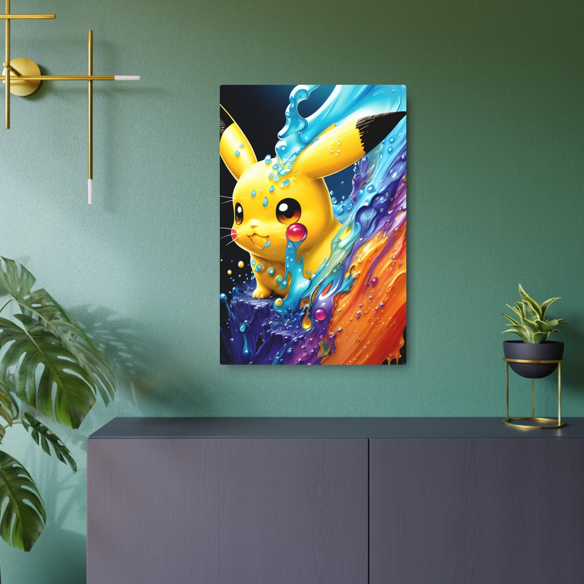 Inksplosion Metal Art Sign - Pokestalgia LLC