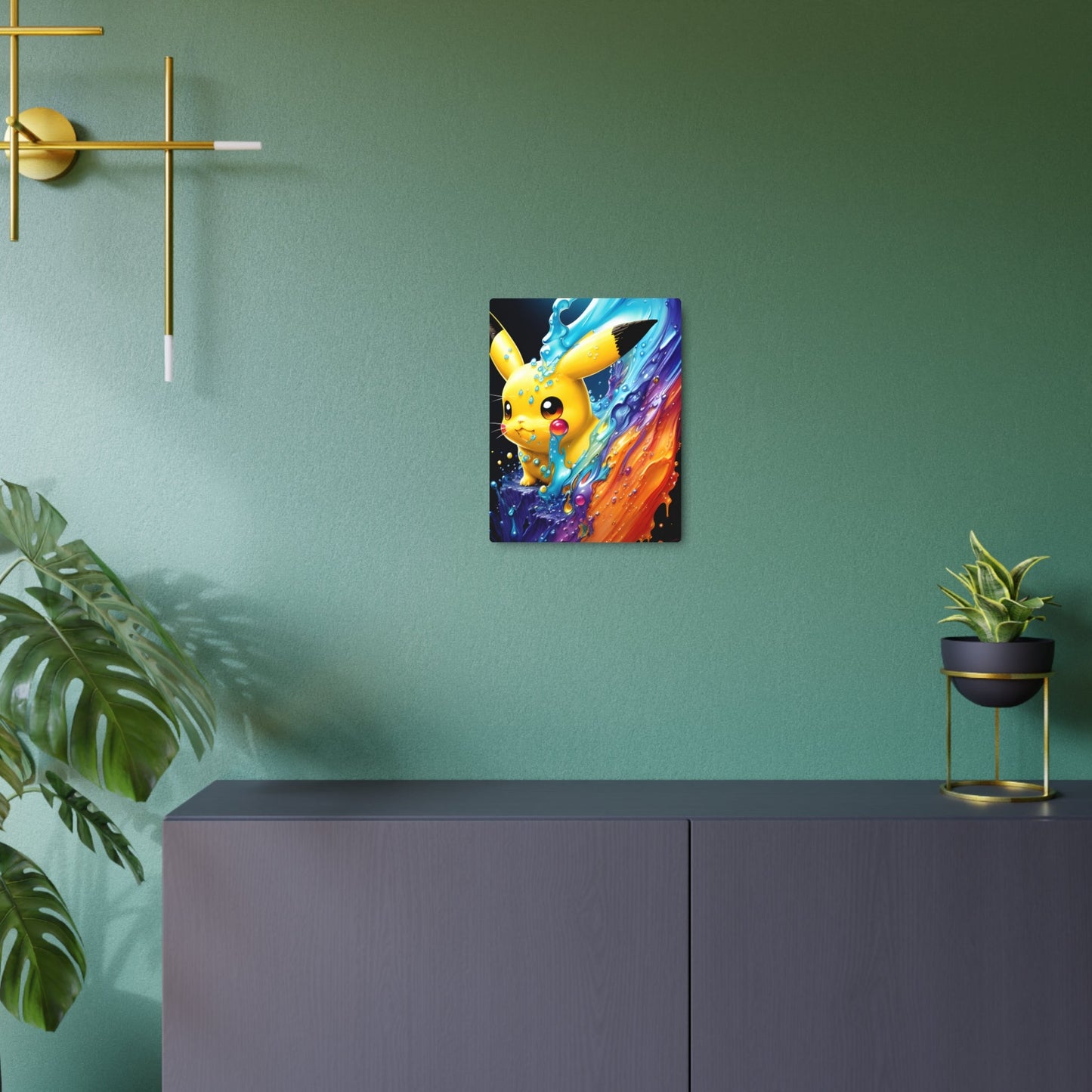 Inksplosion Metal Art Sign - Pokestalgia LLC