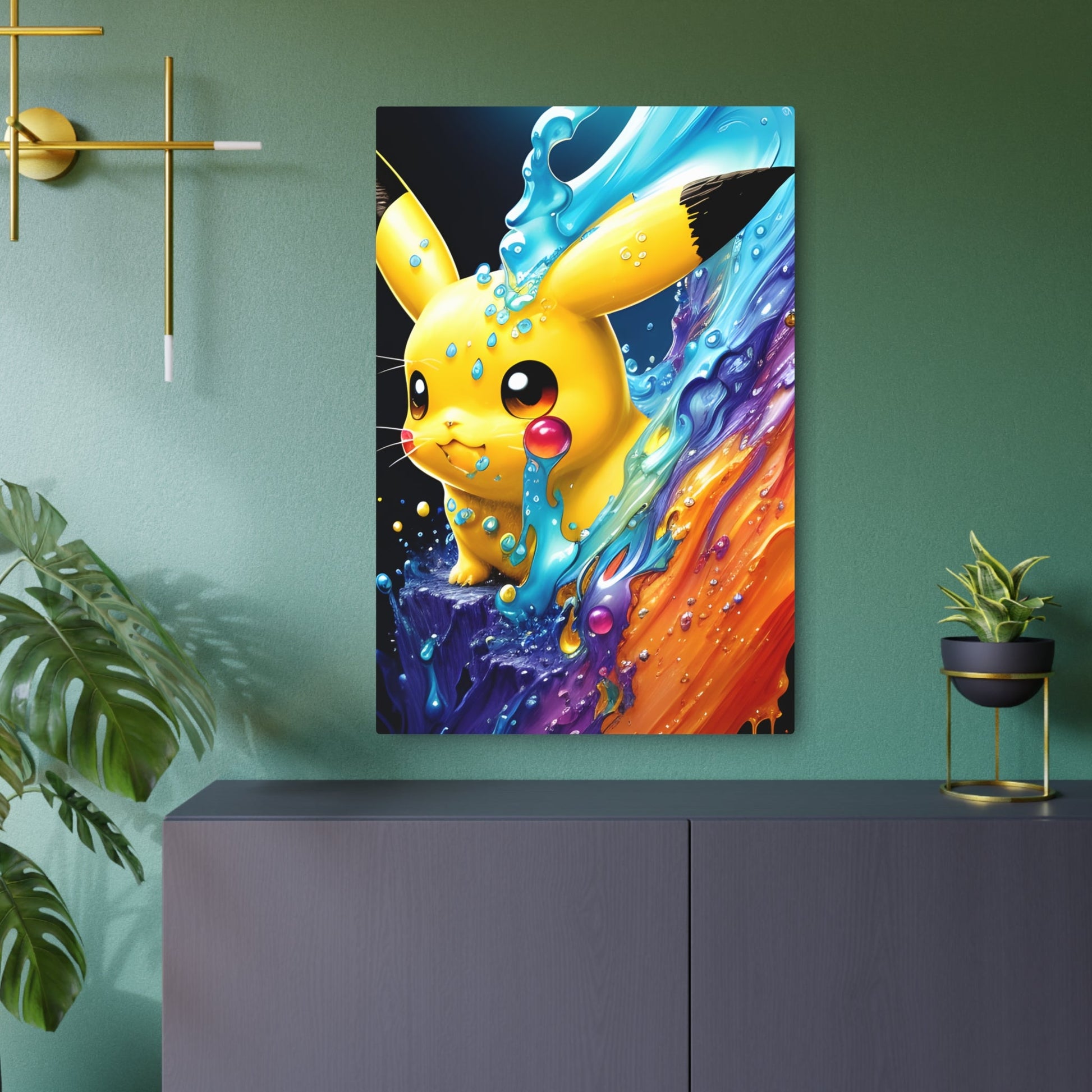 Inksplosion Metal Art Sign - Pokestalgia LLC