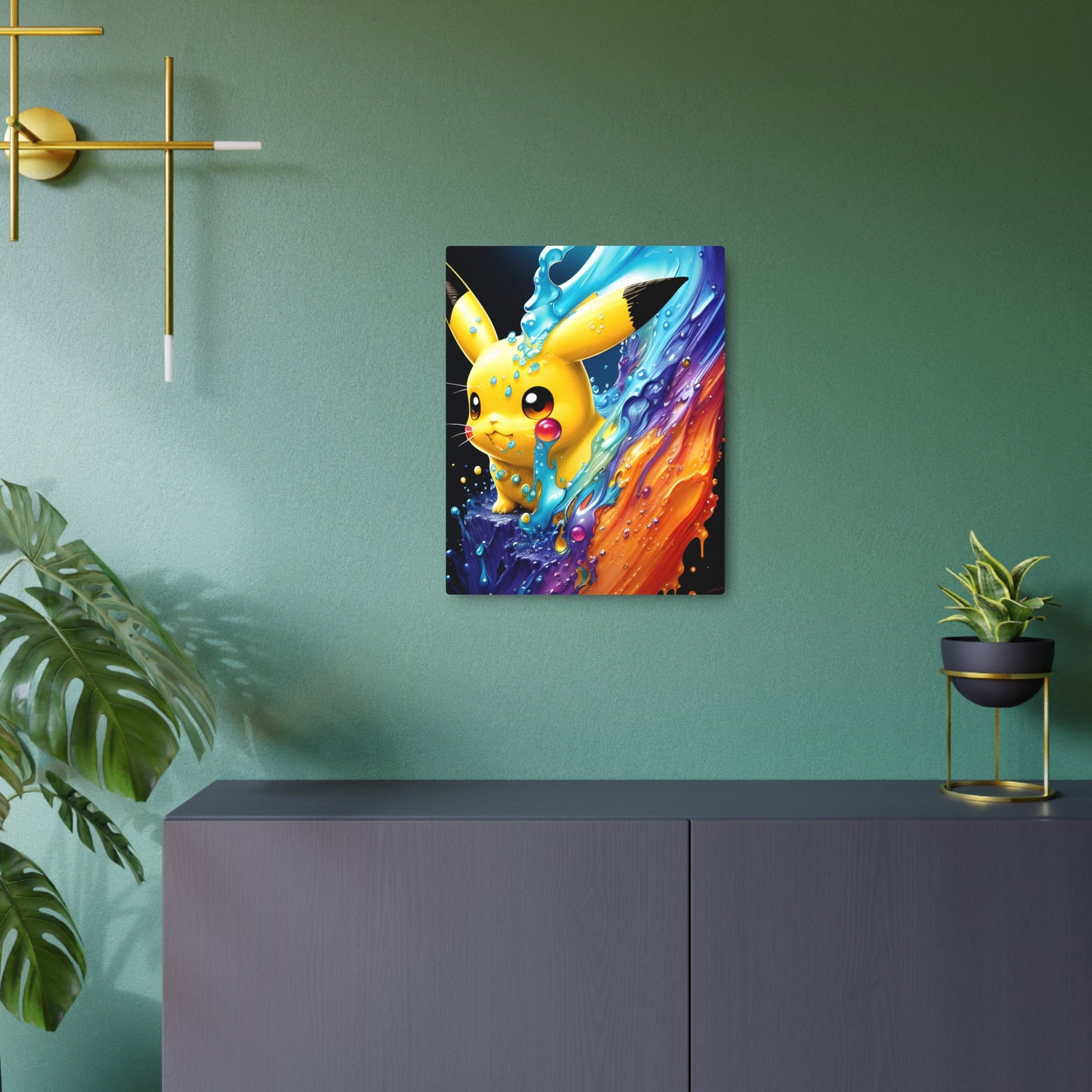 Inksplosion Metal Art Sign - Pokestalgia LLC