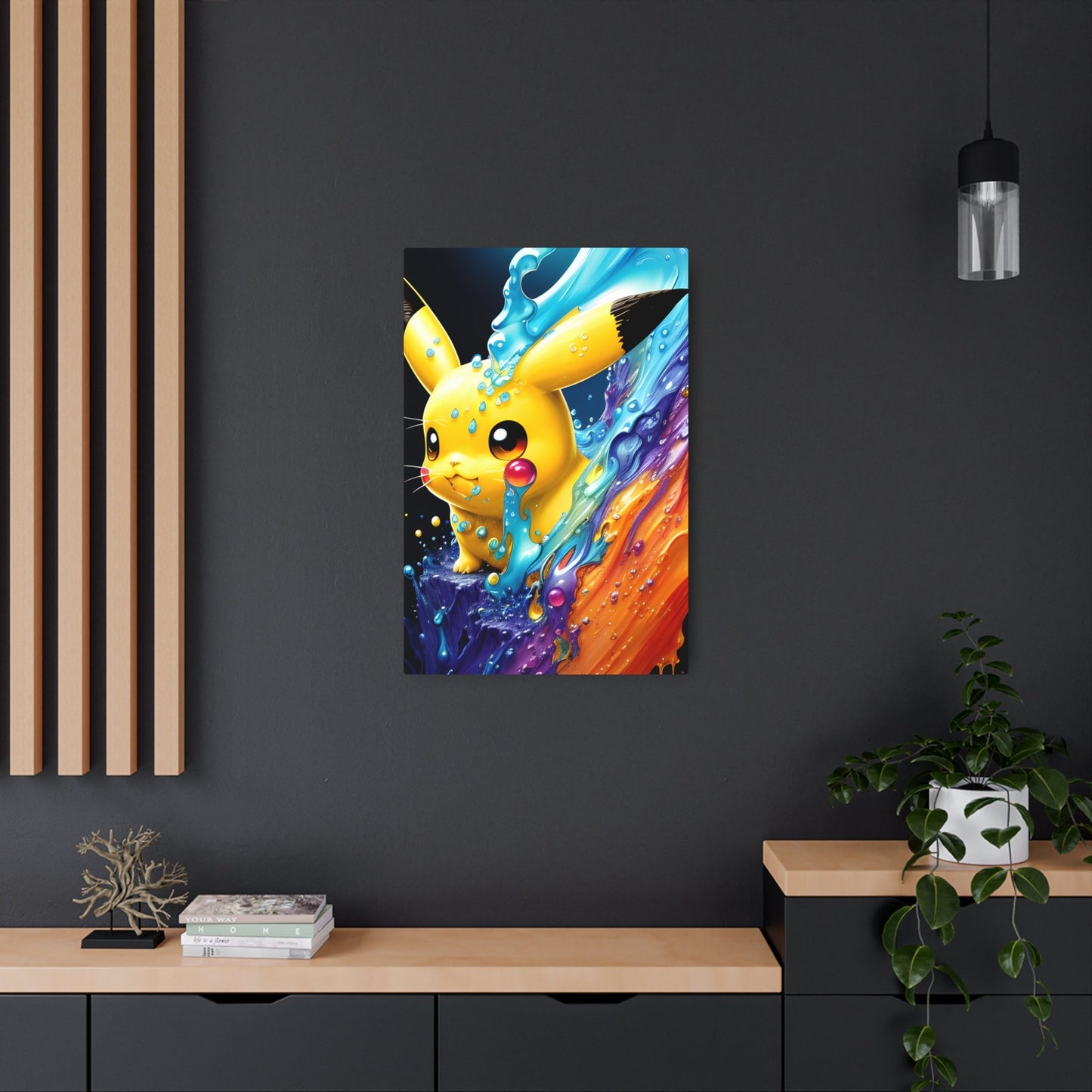 Inksplosion Metal Art Sign - Pokestalgia LLC