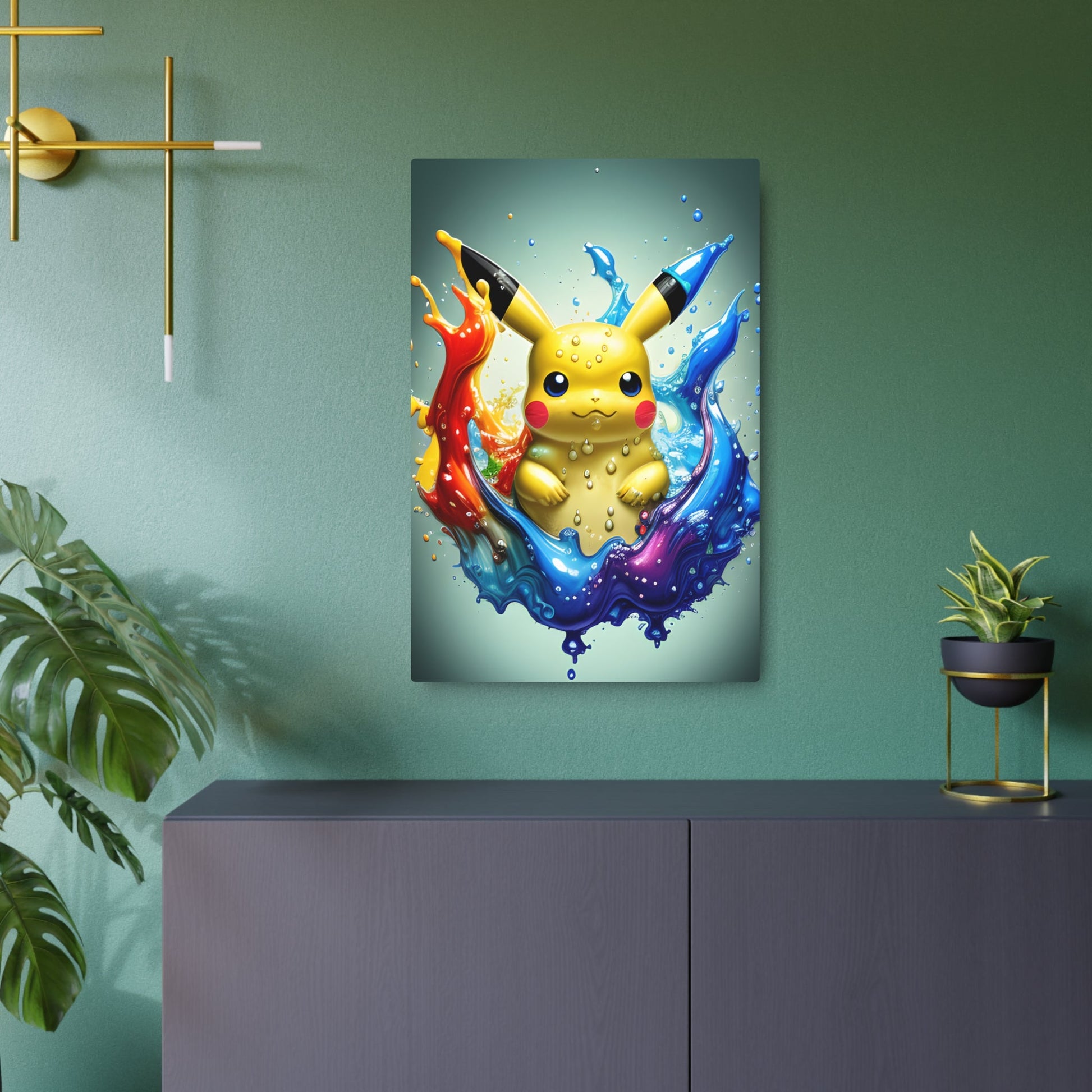 Liquid Reverie Metal Art Sign - Pokestalgia LLC