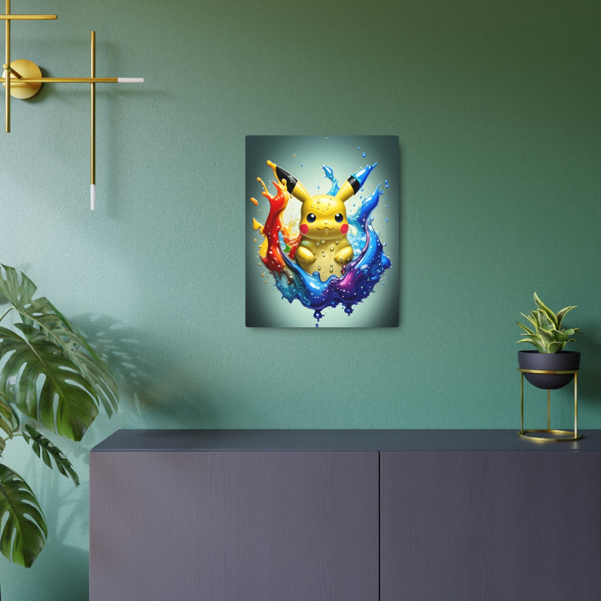 Liquid Reverie Metal Art Sign - Pokestalgia LLC