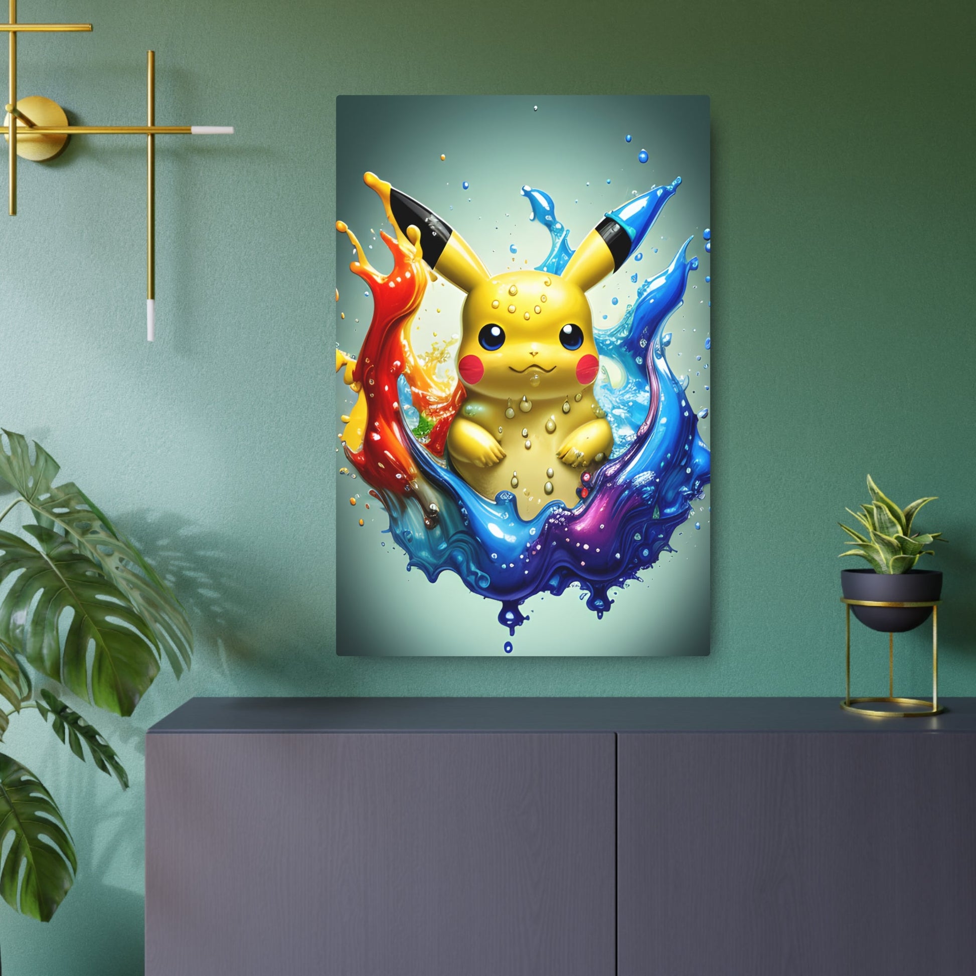 Liquid Reverie Metal Art Sign - Pokestalgia LLC