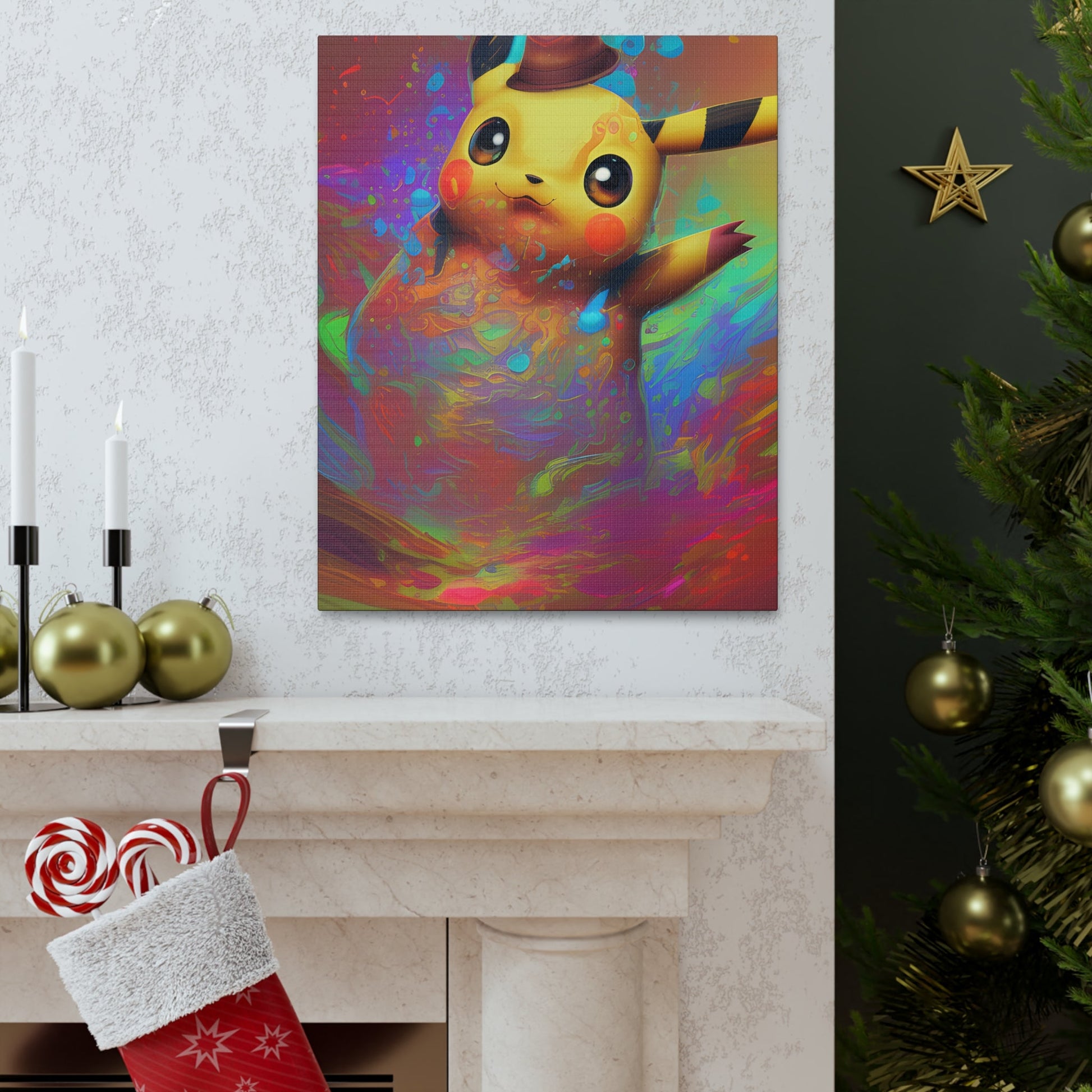 Monsoon Mosaics Canvas - Pokestalgia LLC