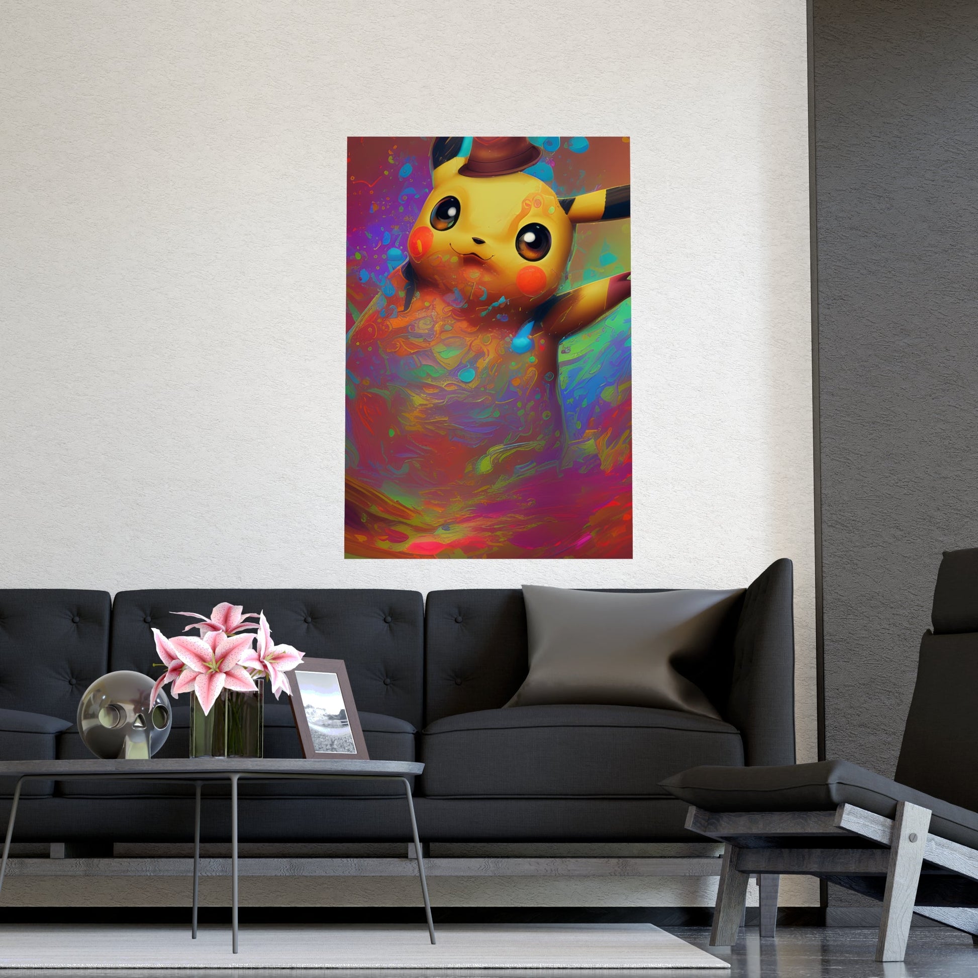 Monsoon Mosaics Matte Poster - Pokestalgia LLC