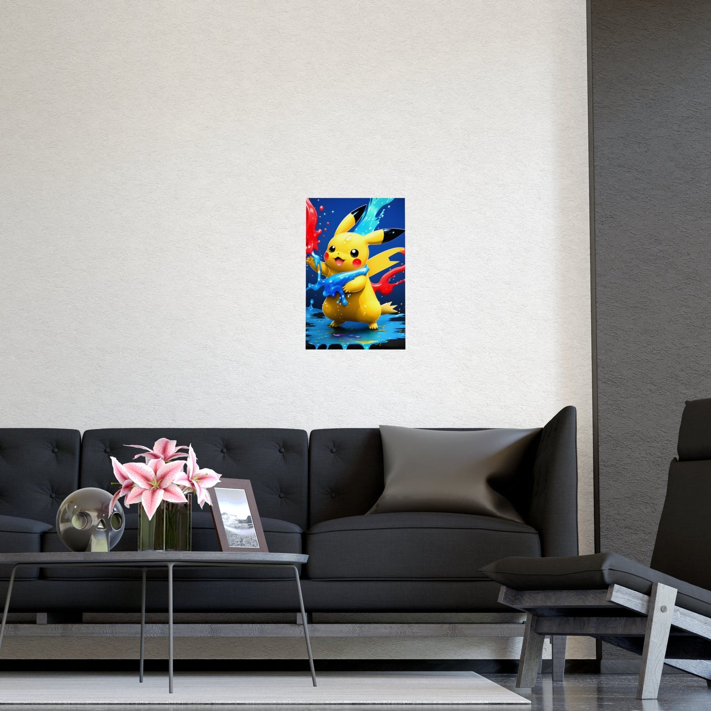 Prismatic Deluge Matte Poster - Pokestalgia LLC