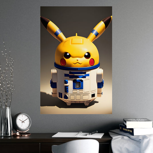 R2DChu Matte Poster - Pokestalgia LLC