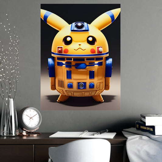 R2DChu Matte Poster - Pokestalgia LLC