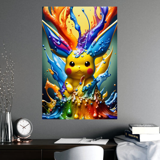 Radiant Ripples Matte Poster - Pokestalgia LLC