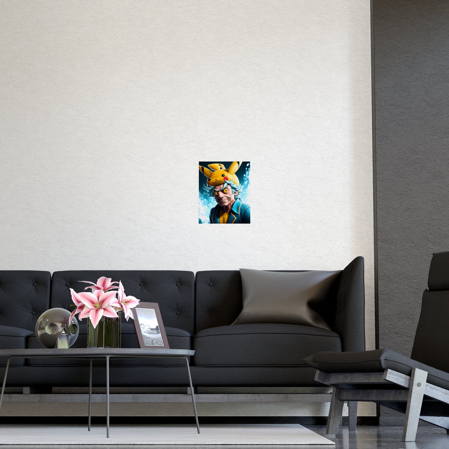 Rickchu Matte Poster - Pokestalgia LLC
