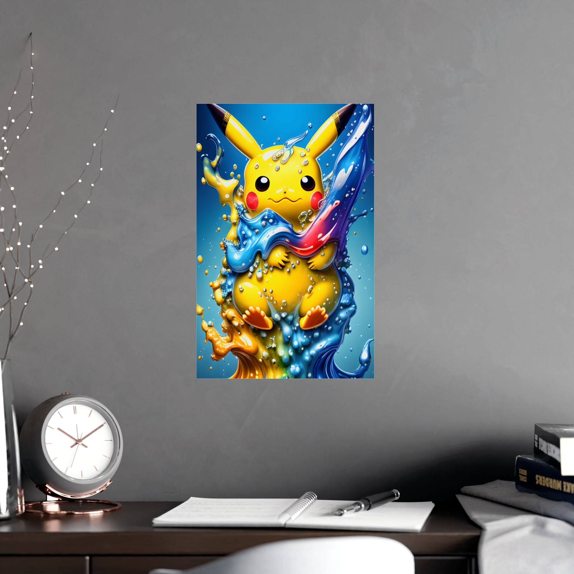 Spectral Surf Matte Poster - Pokestalgia LLC