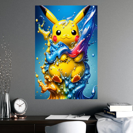 Spectral Surf Matte Poster - Pokestalgia LLC