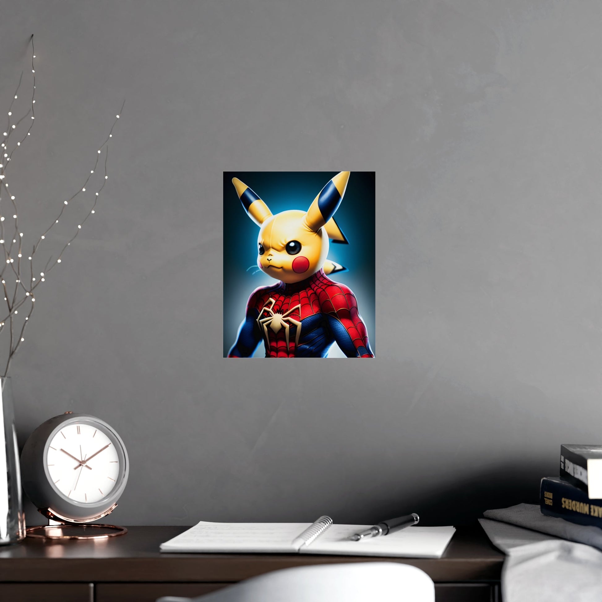 Spiderchu Matte Poster - Pokestalgia LLC