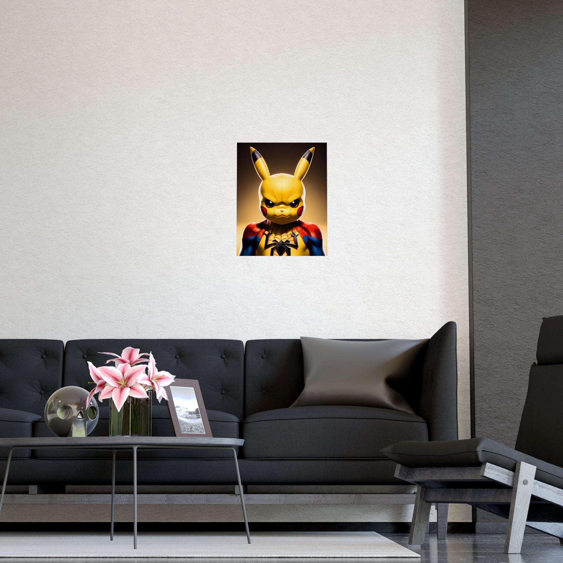 Spiderchu Matte Poster - Pokestalgia LLC