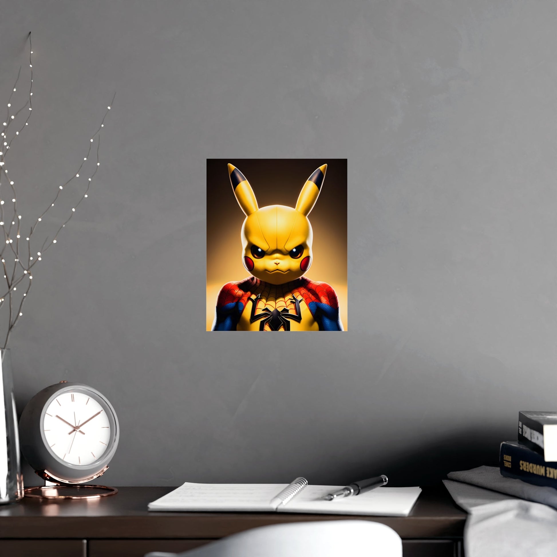 Spiderchu Matte Poster - Pokestalgia LLC