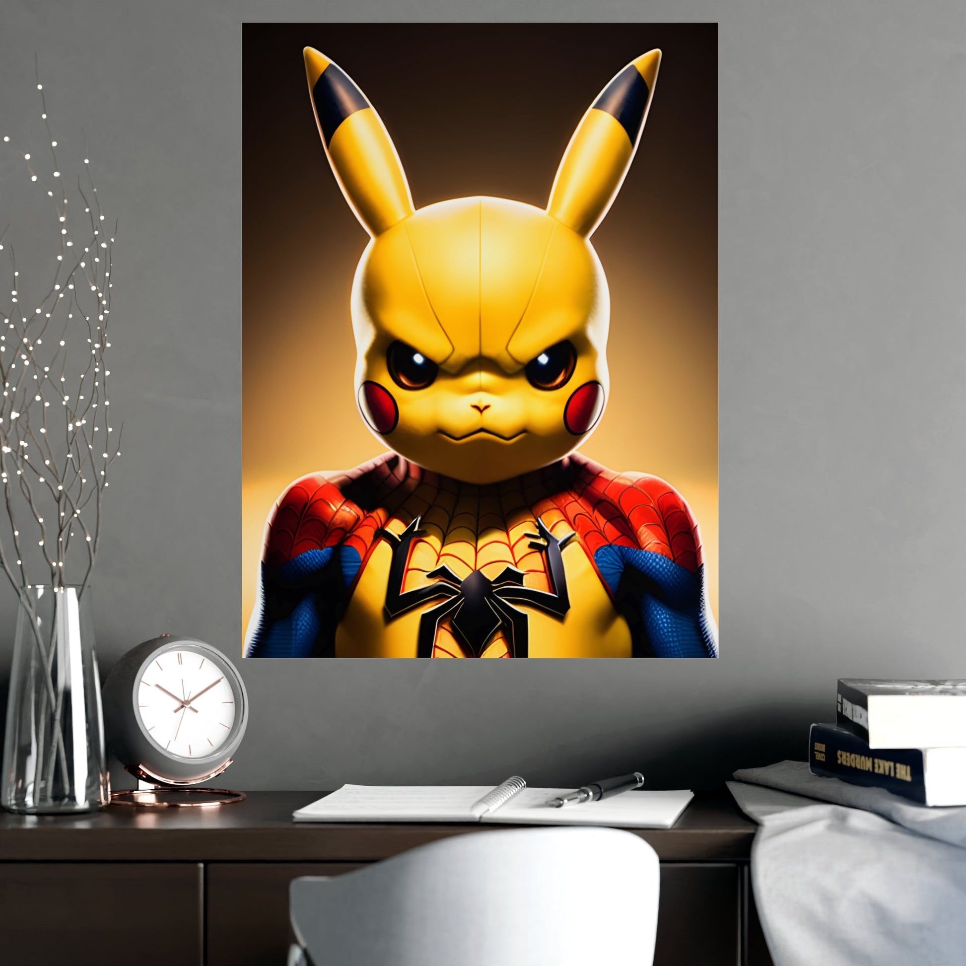 Spiderchu Matte Poster - Pokestalgia LLC