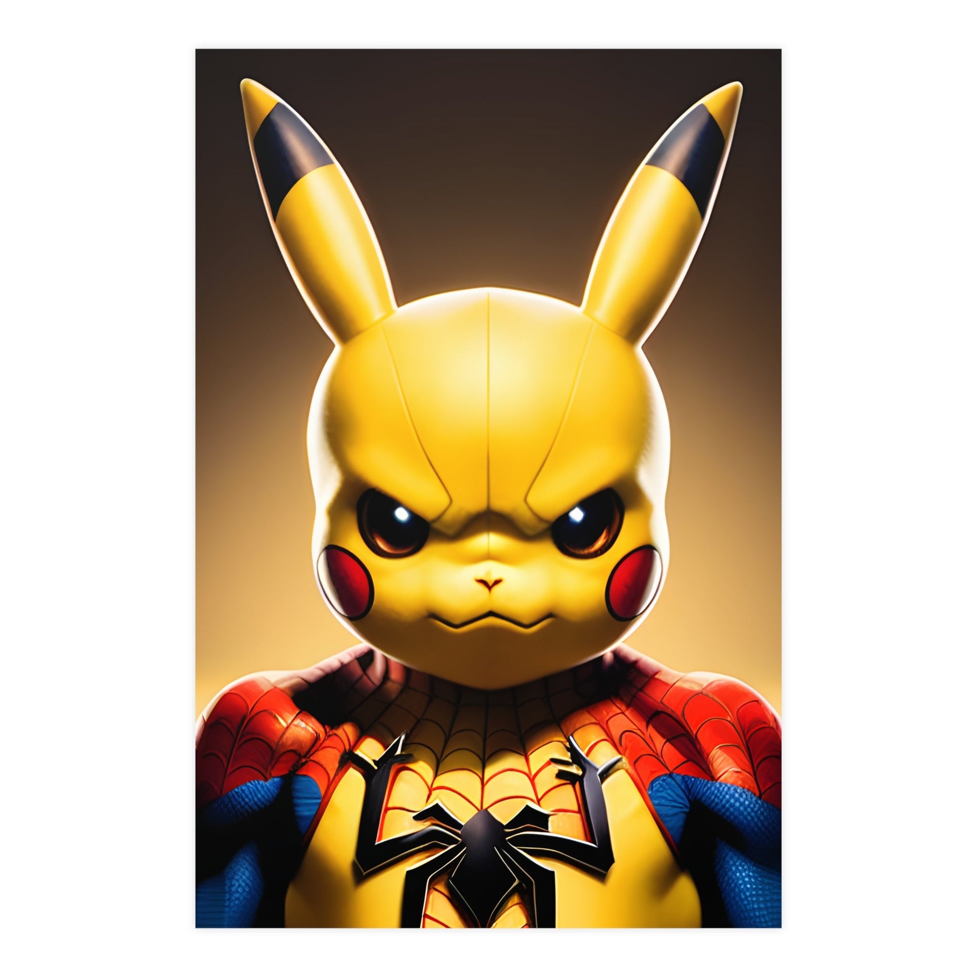 Spiderchu Matte Poster - Pokestalgia LLC
