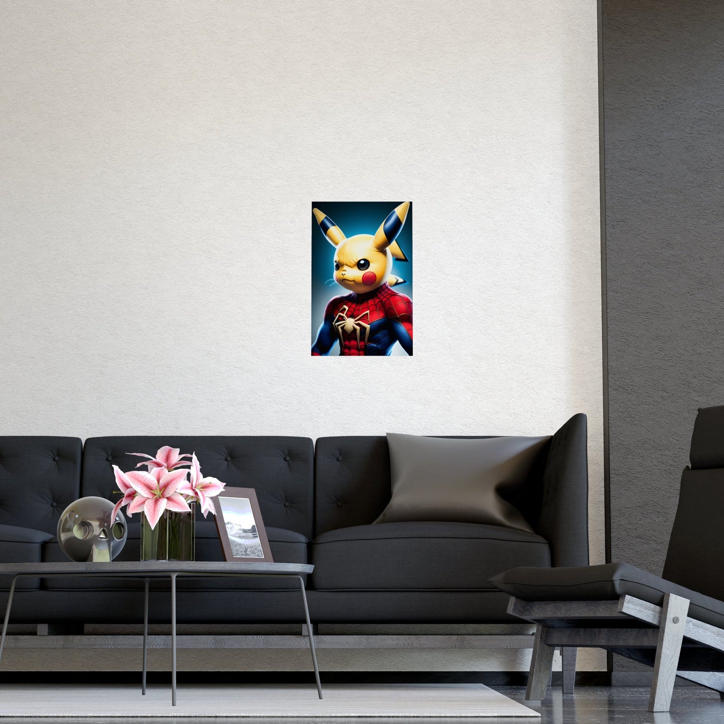 Spiderchu Matte Poster - Pokestalgia LLC