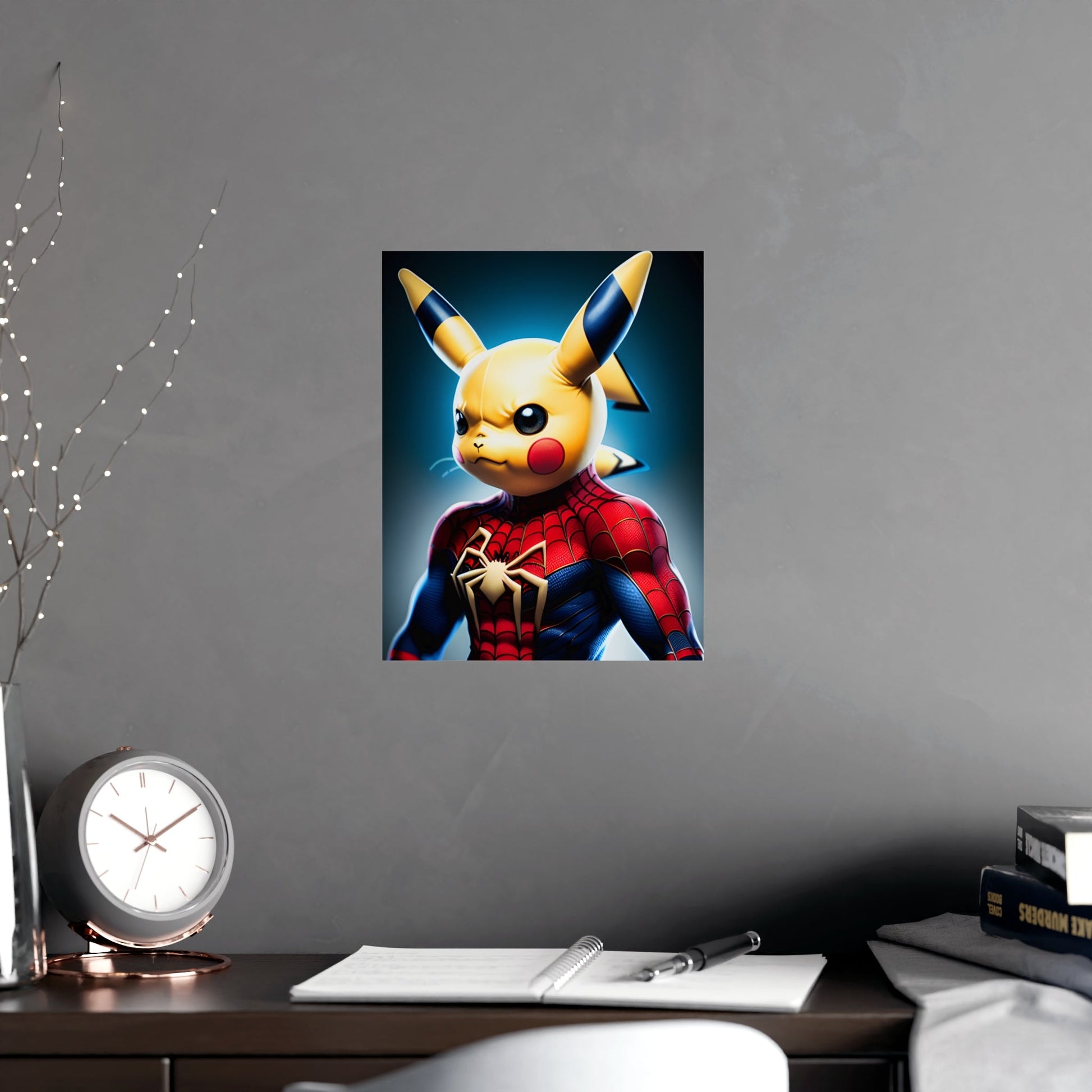 Spiderchu Matte Poster - Pokestalgia LLC