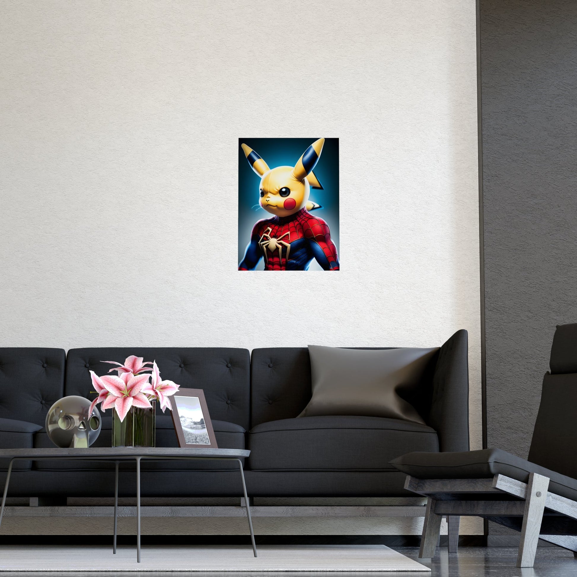 Spiderchu Matte Poster - Pokestalgia LLC