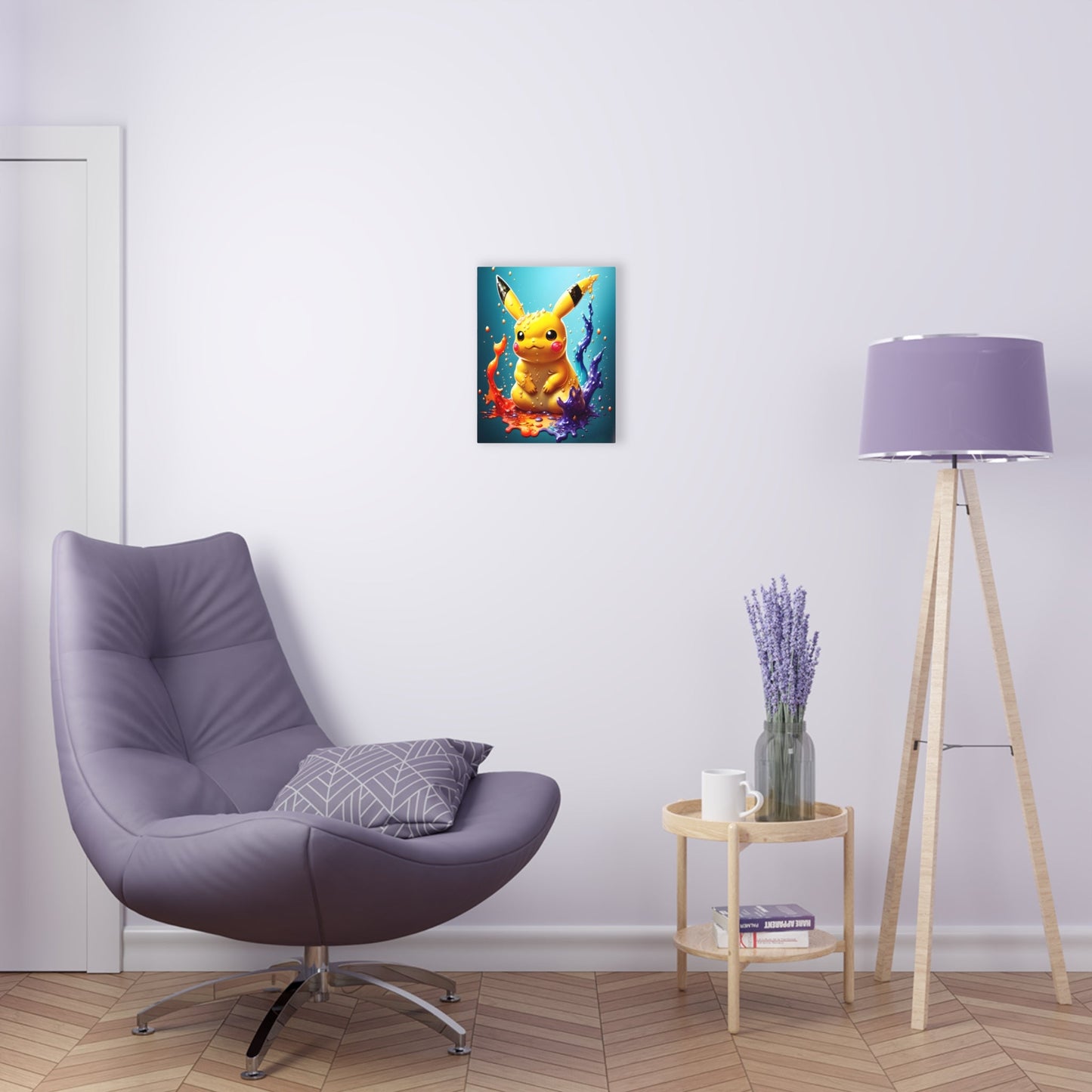 Splendorous Spatter Acrylic Prints - Pokestalgia LLC