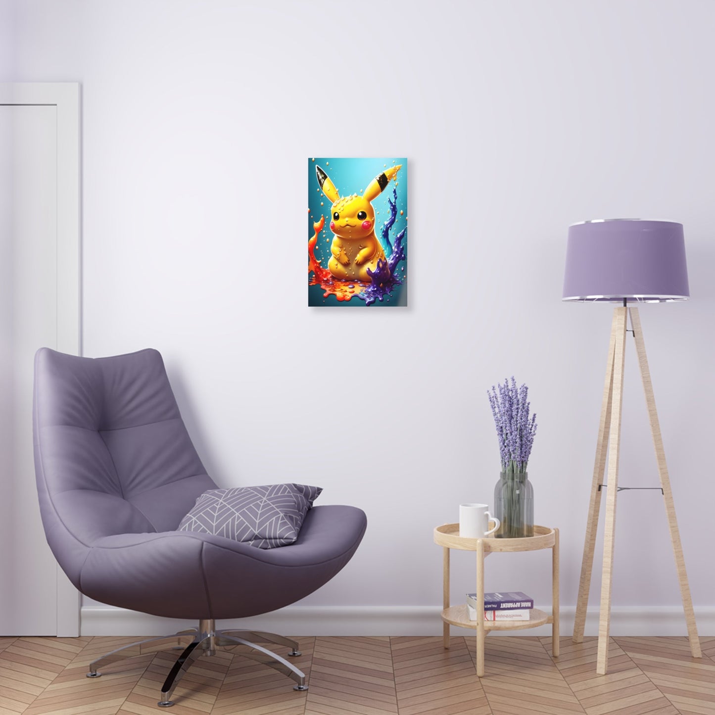 Splendorous Spatter Acrylic Prints - Pokestalgia LLC