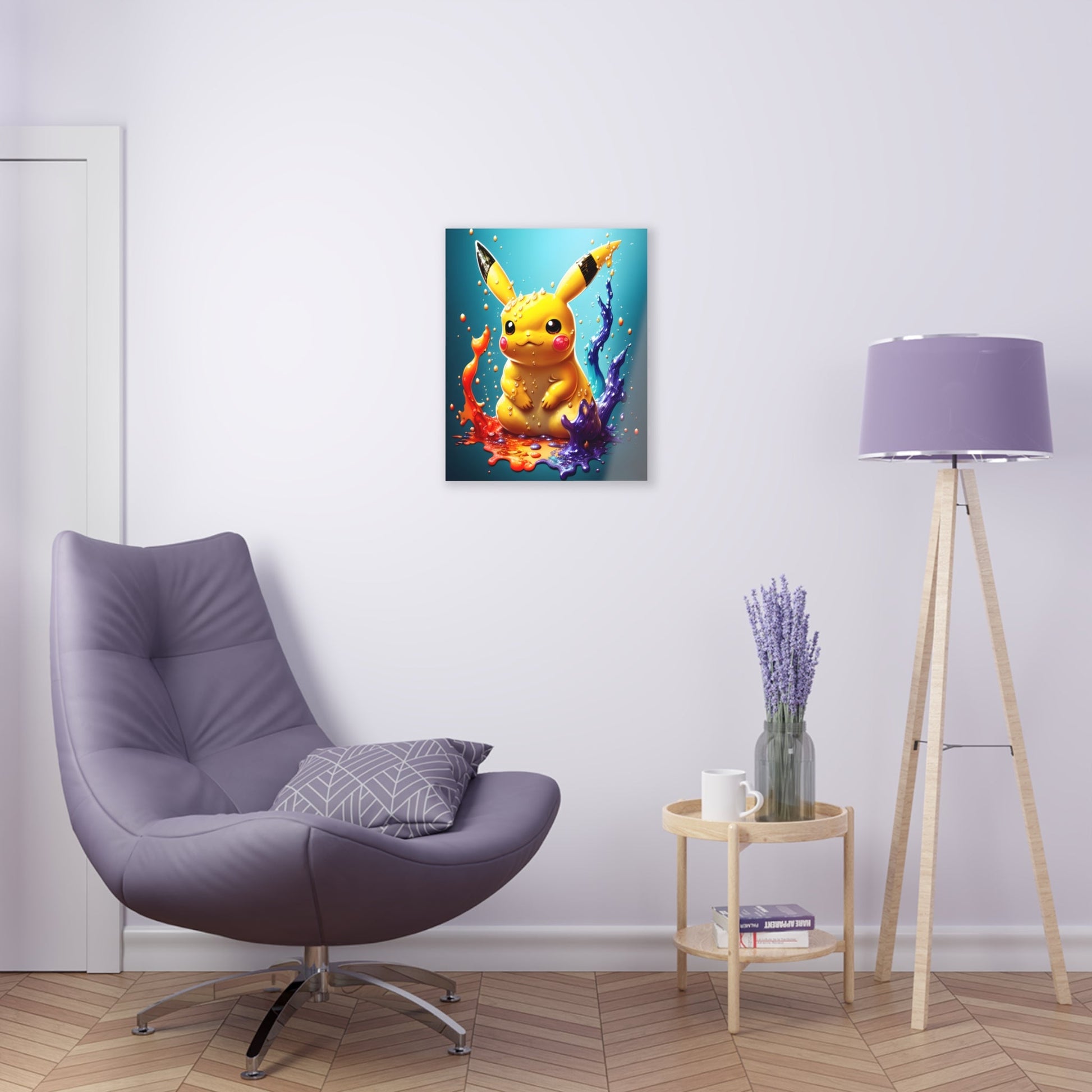 Splendorous Spatter Acrylic Prints - Pokestalgia LLC