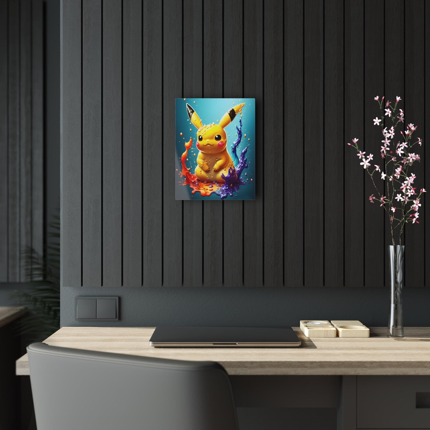 Splendorous Spatter Acrylic Prints - Pokestalgia LLC
