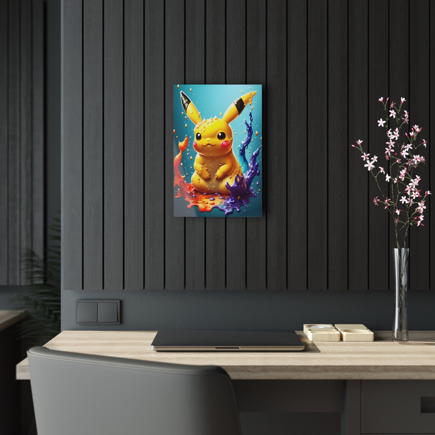 Splendorous Spatter Acrylic Prints - Pokestalgia LLC