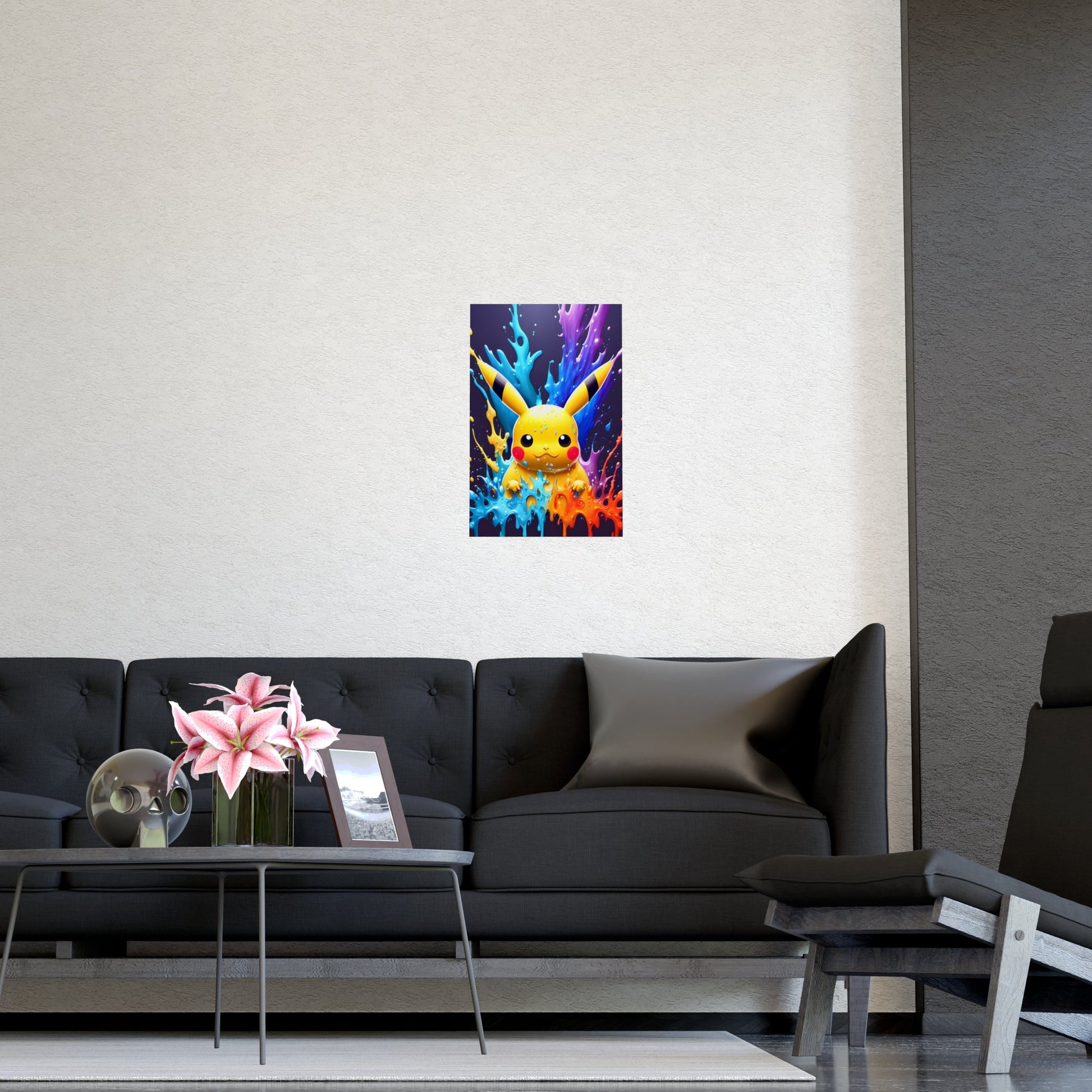 Turquoise Tsunami Matte Poster - Pokestalgia LLC