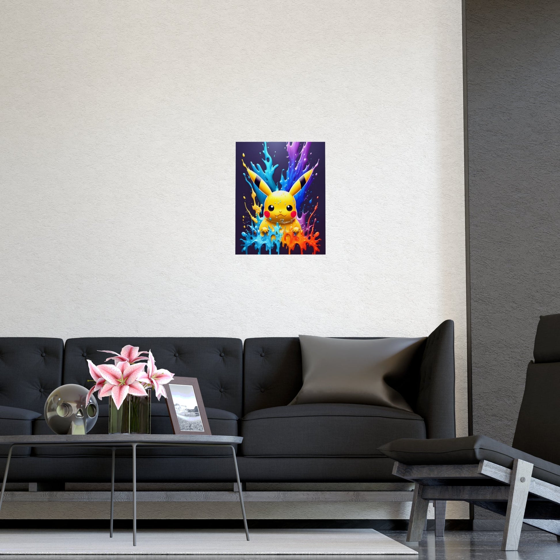 Turquoise Tsunami Matte Poster - Pokestalgia LLC