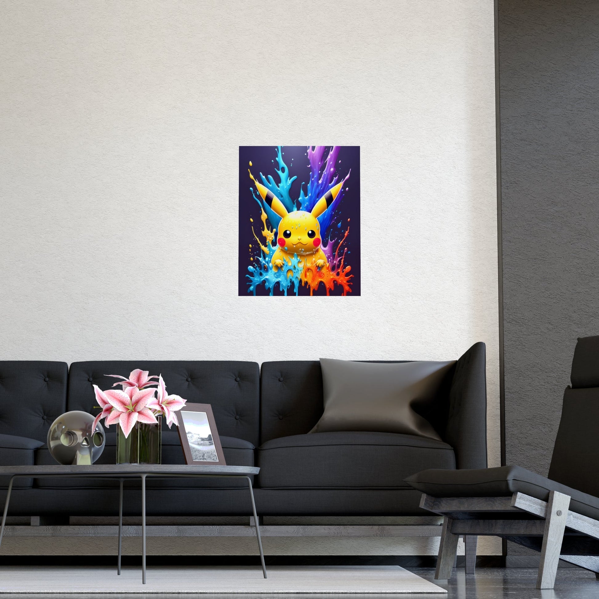 Turquoise Tsunami Matte Poster - Pokestalgia LLC
